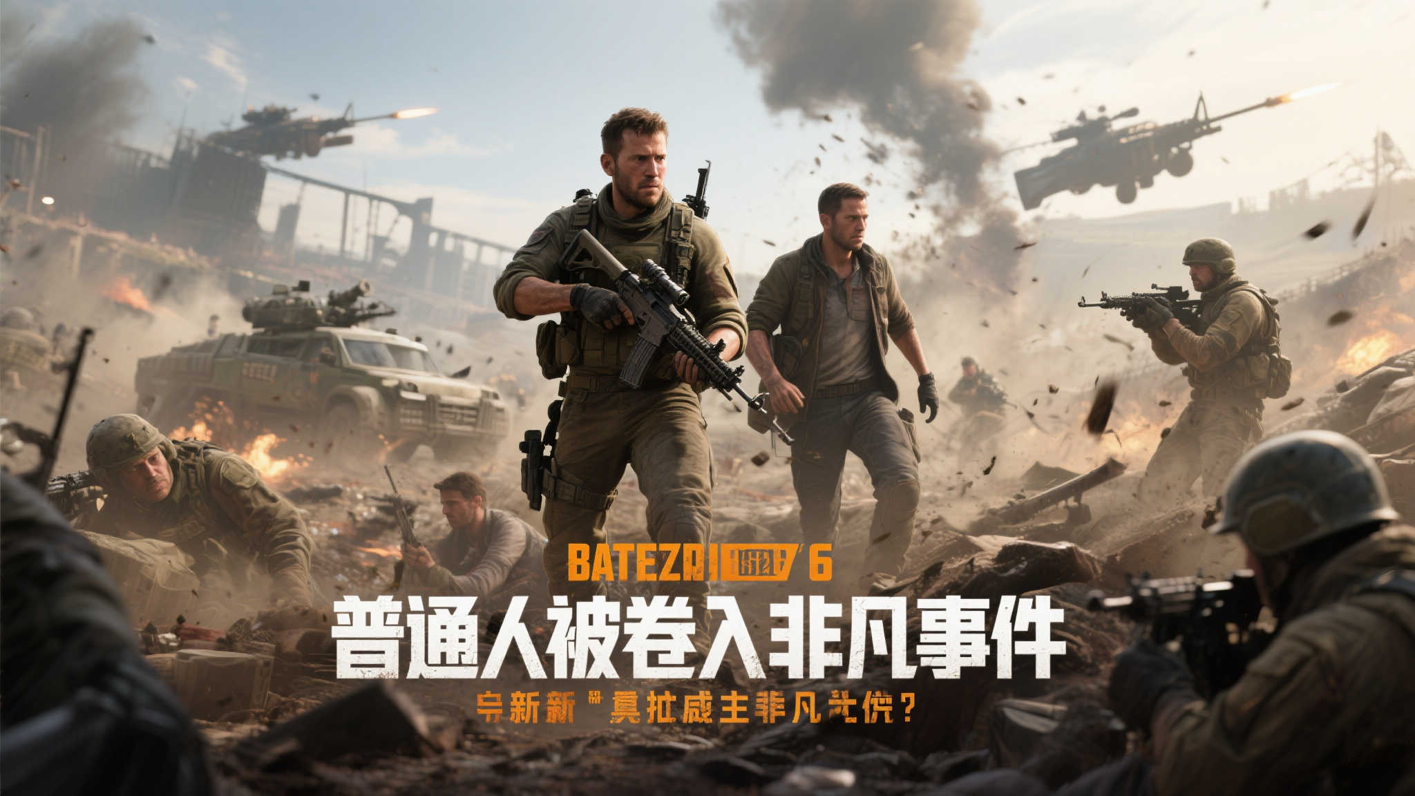 《战地6》聚焦“平凡人身陷惊天巨变”的核心故事