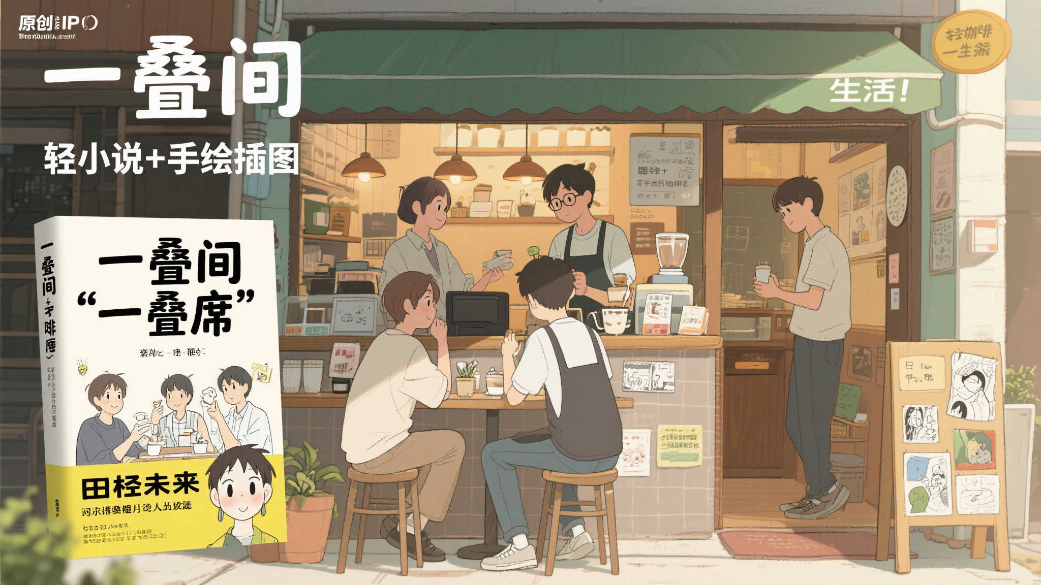 漫画咖啡屋趣味生活！动画化正式官宣