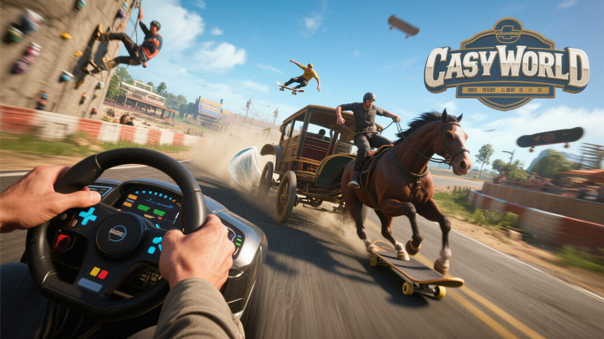 〈马车世界〉幕后揭秘：极限运动激发操控灵感